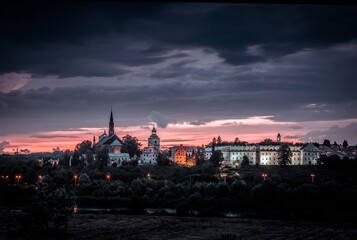 Mroczny Sandomierz, Polska © Leszek Szelest