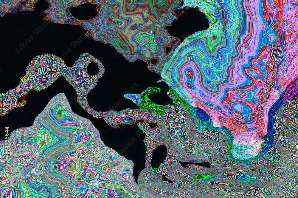Poster abstract digital pattern / abstract minimalistic background of a digital pattern.