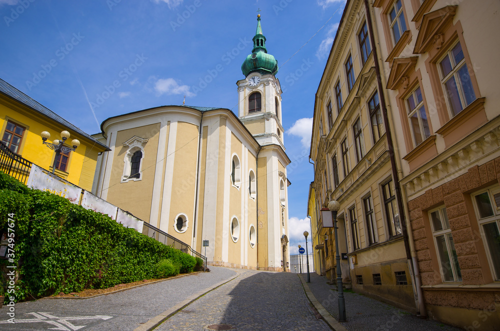 Canvas Prints Main church of Trutnov, Czech Republic