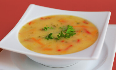 Vegetable Soup - Sebzeli Terbiyeli Çorba