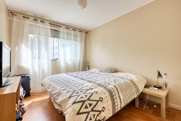 bedroom in hotel