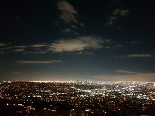 night view of the city