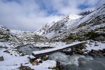 Schweiz am grossen Sankt Bernhard 
