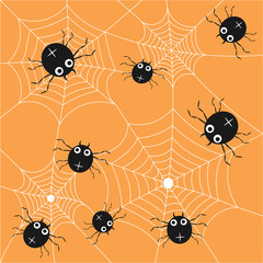 Spider pattern. Spider web texture