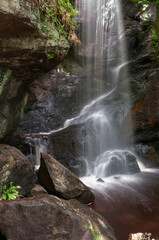 Obraz premium waterfall in the forest