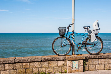 Bicycle on the coast