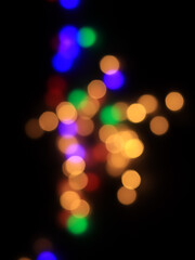 christmas lights background