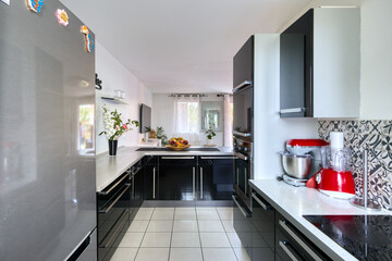 interior of a modern kitchen