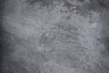 Texture of old gray concrete wall