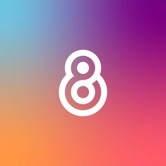 8 logo