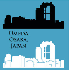 Umeda, Osaka, Japan ( Modern Buildings )