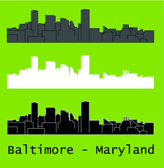 Fototapeta premium Baltimore, Maryland