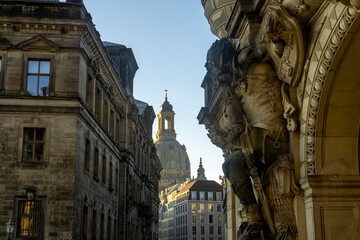Fototapeta na wymiar Old town of Dresden