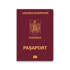 Passport of Romania.