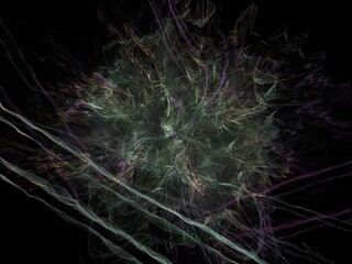 Imaginatory fractal background Image