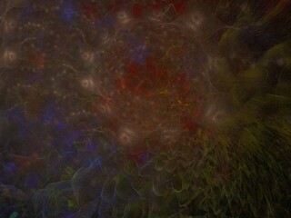 Imaginatory fractal background Image