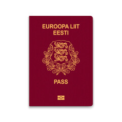 Passport of Estonia.