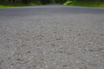 Asphalt einer Straße