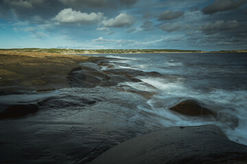  Rezerwat przyrody Mærrapanna w Norwegii w okolicy miejscowości Gressvik w Norwegii