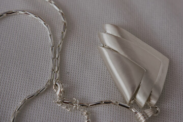 jewelry made of base stones or silver in different combinations 