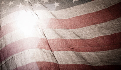 Grunge American Flag