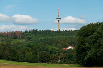 Obraz premium Funkturm in Aachen - Fernsehturm Mulleklenkes