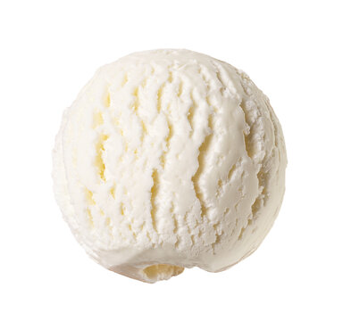 Scoop Of Vanilla Ice Cream