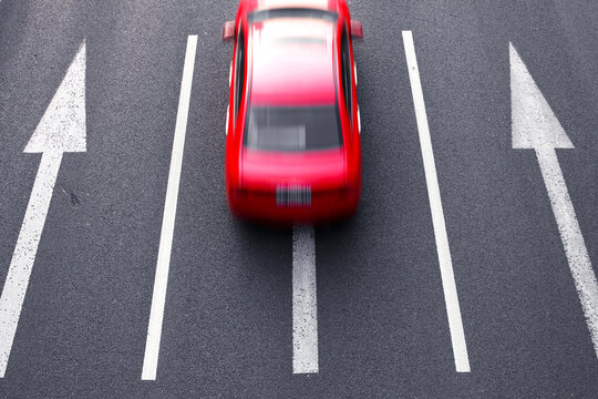 Fototapeta moving cars