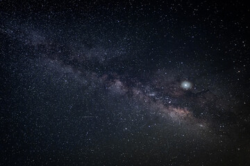 Starry sky with the Milky Way.