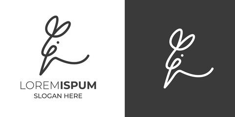 Vector squirrel silhouette view side for retro logos, emblems, badges, labels template vintage design element. Isolated for t shirt .Squirrel logo template vector illustration vintage minimal retro 12