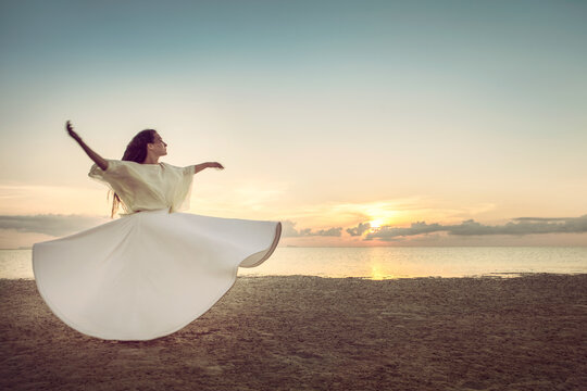 Whirling Dervish at Sunset