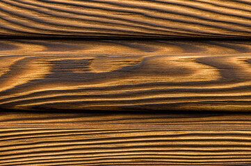 Vintage wood texture with knots. Closeup topview.