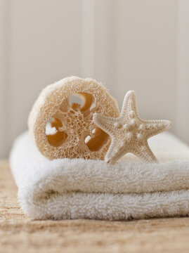 Coastal spa still life