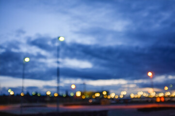 suburban street background