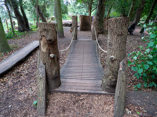 old wooden bridge