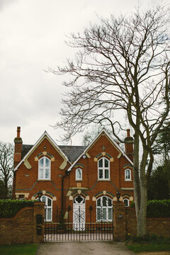 Typical English House In The Countryside