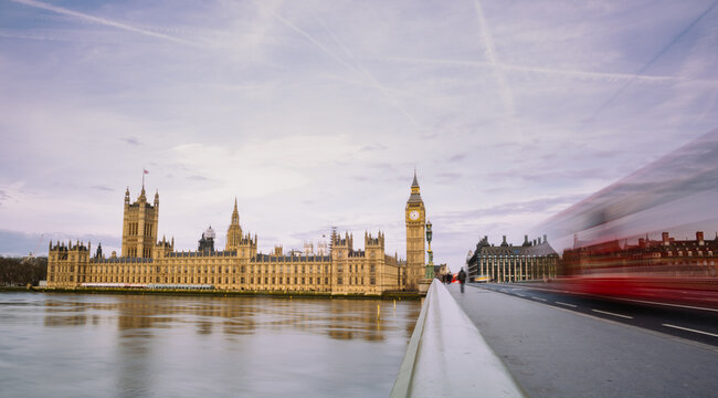 Big Ben and Houses of Parliament in London