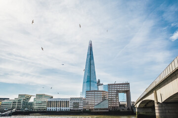 South Bank of the Thames with the Shard