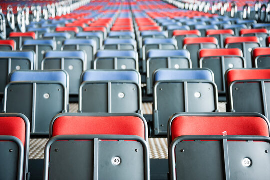 Empty seats / tier in stadium