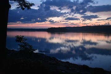 Fototapeta premium sunrise over the ocean