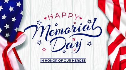 Memorial Day - Remember and Honor Poster