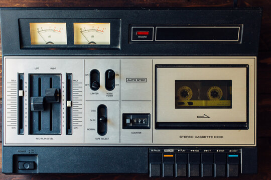 Old cassette player