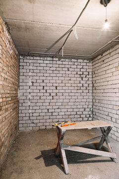 A house during renovation