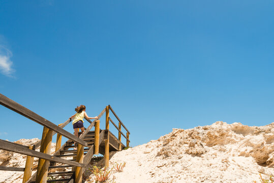 Stairs Up (or Down) To The Beach