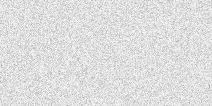 Dotwork pattern vector background. Black noise stipple dots. Abstract noise dotwork pattern. Sand grain effect. Black dots grunge banner. Stipple spots. Stochastic dotted vector background.