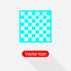 Chess Board Icon Vector Illustration Eps10