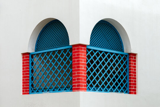 Window in portuguese countriside