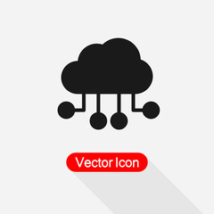 Cloud Computing Icon Vector Illustration Eps10