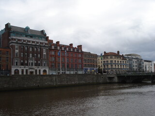 view of the old town in dublin