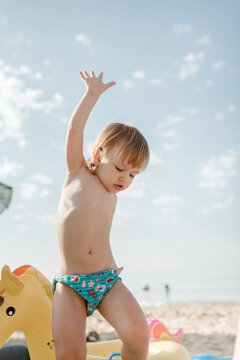 Girl at the beach